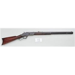 Winchester Late First Model 1873 lever action  rifle, .44-40 cal., 24” octagon barrel, blue  finish,