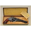 Image 1 : 1875 Schofield revolver by Navy Arms, .45  colt caliber, 7” barrel, blued finish,  cartouched grips.