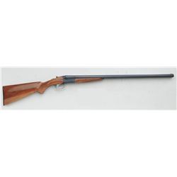 Ithaca SxS concealed hammers shotgun made by  SKB, Model 100, 12 gauge, 28” barrels, black  finish,