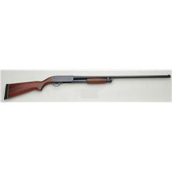 Ithaca Model 37 Featherlight pump action  shotgun, 12 gauge, 30” barrel, blue finish,  wood stocks,