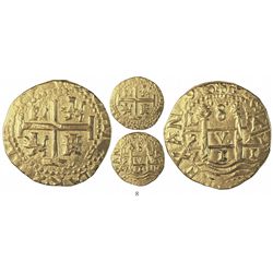 Lima, Peru, cob 8 escudos, 1711M, from the 1715 Fleet.