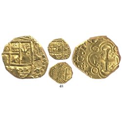 Bogota, Colombia, cob 2 escudos, 1704, from the 1715 Fleet.