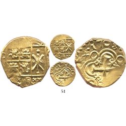 Bogota, Colombia, cob 2 escudos, 1708, from the 1715 Fleet.