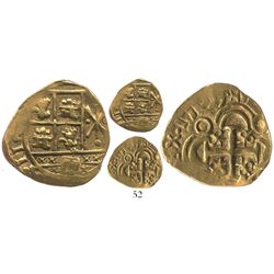 Bogota, Colombia, cob 2 escudos, 1709, from the 1715 Fleet.