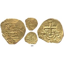 Bogota, Colombia, cob 2 escudos, posthumous Charles II, from the 1715 Fleet.