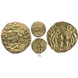 Bogota, Colombia, cob 2 escudos, 1735M.