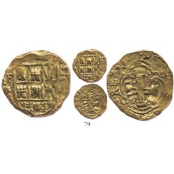 Bogota, Colombia, cob 2 escudos, 1740/39M.