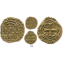 Bogota, Colombia, cob 2 escudos, (17)48S, rare, plate coin in Restrepo-Lasser and The Practical Book