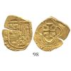 Image 1 : Seville, Spain, cob 2 escudos, Philip II, assayer B.