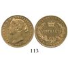 Image 1 : Sydney, Australia, sovereign, Victoria (young head), 1868.