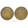 Image 1 : Santiago, Chile, bust 8 escudos, Charles IV (bust of Charles III), 1795DA.