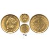Image 1 : USA (Philadelphia mint), $1 Liberty head 1853.