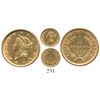 Image 1 : USA (Philadelphia mint), $1 Liberty head, 1853.