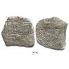 Image 1 : Cartagena, Colombia, cob 8 reales, assayer A to right (1621-22), mintmark RN to left, Grade 3, rare.