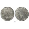 Image 1 : Mexico City, Mexico, cob 8 reales, (1)611, assayer D(!), Grade 1, very rare.