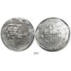 Image 1 : Mexico City, Mexico, cob 8 reales, (1)619/8D, Grade 1.