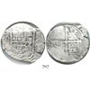 Image 1 : Mexico City, Mexico, cob 8 reales, (16)20(D), Grade 2.