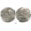Image 1 : Potosi, Bolivia, cob 8 reales, (16)4(9)O/sR, no countermark, very rare.