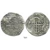 Image 1 : Potosi, Bolivia, cob 8 reales, 16(5)1E, no countermark (rare).