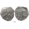 Image 1 : Potosi, Bolivia, cob 8 reales, 1654E.