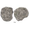 Image 1 : Bogota, Colombia, cob 8 reales, 1652(PoRAS or PoRMS), rare, ex-Haskins collection.