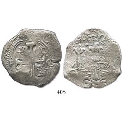 Potosi, Bolivia, cob 8 reales, 1679C.