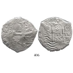 Potosi, Bolivia, cob 8 reales, 1679C.