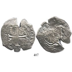 Potosi, Bolivia, cob 8 reales, 1679C.