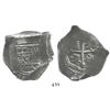 Image 1 : Mexico City, Mexico, cob 8 reales, Philip V, assayer not visible but distinctive fine style of 1714