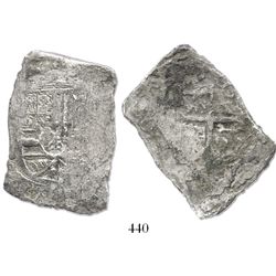Mexico City, Mexico, cob 8 reales, Philip V, assayer J.