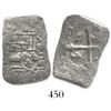Image 1 : Mexico City, Mexico, cob 2 reales, Philip V, assayer not visible.