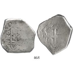 Mexico City, Mexico, cob 8 reales, (17)29R.