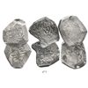 Image 1 : Lot of 3 Mexico City, Mexico, cob 8R, assayer R (1729-30).