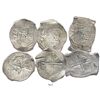 Image 1 : Lot of 3 Mexico City, Mexico, cob 8 reales, Philip IV, assayer P, most with chopmarks and/or test-cu
