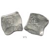 Image 1 : Mexico City, Mexico, cob 8 reales, (169)1(L), rare.