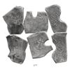 Image 1 : Lot of 3 Mexico City, Mexico, cob 8 reales, Charles II, assayers not visible, all interesting shapes