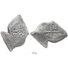 Image 1 : Mexico City, Mexico, cob 8 reales, Philip V, assayer L (1702-5).