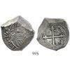 Image 1 : Mexico City, Mexico, cob 4 reales, 1654P, ex-Pullin collection.