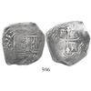 Image 1 : Mexico City, Mexico, cob 4 reales, 1655(P), ex-Pullin collection.