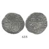 Image 1 : Mexico City, Mexico, cob 1 real, Philip II, oM to left, F to right.