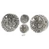 Image 1 : Lima, Peru, cob 1/2 real, Philip II, assayer Diego de la Torre, P to left, .D to right, v/upside-dow