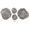 Image 1 : Lima, Peru, cob 1/2 real, (1659), "Star of Lima" type, very rare.