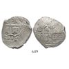 Image 1 : Lima, Peru, cob 4 reales, 1699R, with small chopmark as from circulation in the Orient.
