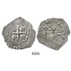 Image 1 : Lima, Peru, cob 1 real, 1686R.