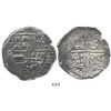 Image 1 : Potosi, Bolivia, cob 8 reales, Philip III, assayer M.