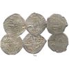 Image 1 : Lot of 3 Potosi, Bolivia, cob 8 reales, assayer P (mid- to late 1620s), some with lions-castles tran