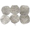 Image 1 : Lot of 3 Potosi, Bolivia, cob 8 reales, assayer P (mid- to late 1620s), some with lions-castles tran