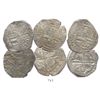 Image 1 : Lot of 3 Potosi, Bolivia, cob 8 reales, assayer T (mid- to late 1620s), one with lions-castles trans