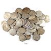 Image 1 : Huge lot of 50 Potosi, Bolivia, cob 8 reales, assayers P and T (mid- to late 1620s) where visible, m