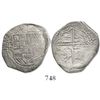 Image 1 : Potosi, Bolivia, cob 2 reales, Philip III, assayer R (curved leg).
